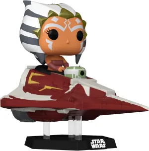 Funko POP! Rides: Star Wars - Ahsoka Tano in Delta-7B - Star Wars: Clone Wars - Collectable Vinyl Figure - Gift Idea - Official Merchandise - for Kids & Adults - TV Fans