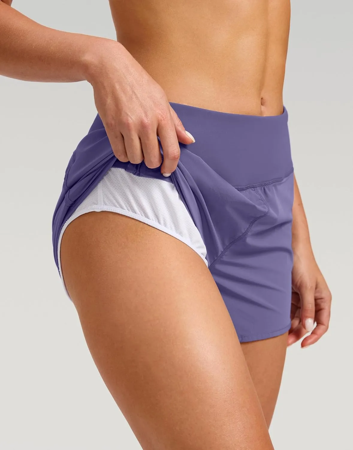 G Gradual Women's Running Shorts with Mesh Liner 3" Workout Athletic Shorts for Women with Phone Pockets