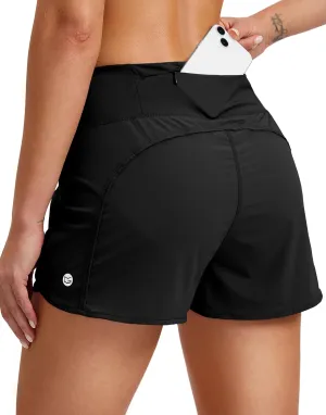 G Gradual Women's Running Shorts with Mesh Liner 3" Workout Athletic Shorts for Women with Phone Pockets