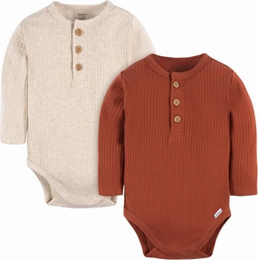 Gerber Unisex Baby Baby Boys' and Baby Girls' 2-pack Bodysuits