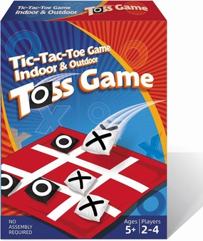 Giant Tic Tac Toe Bean Bag Toss - Outdoor Camping Backyard Lawn Games for Kids Adults - Large Indoor Family Games for Christmas Party