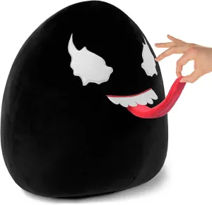 Global Park 17in Venom Plush Toys, Stuffed Doll Pillow Elastic Tongue Animal Soft Plushies for Boys Girls