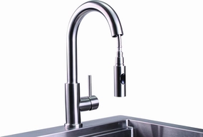 Gooseneck Pull Down Faucet