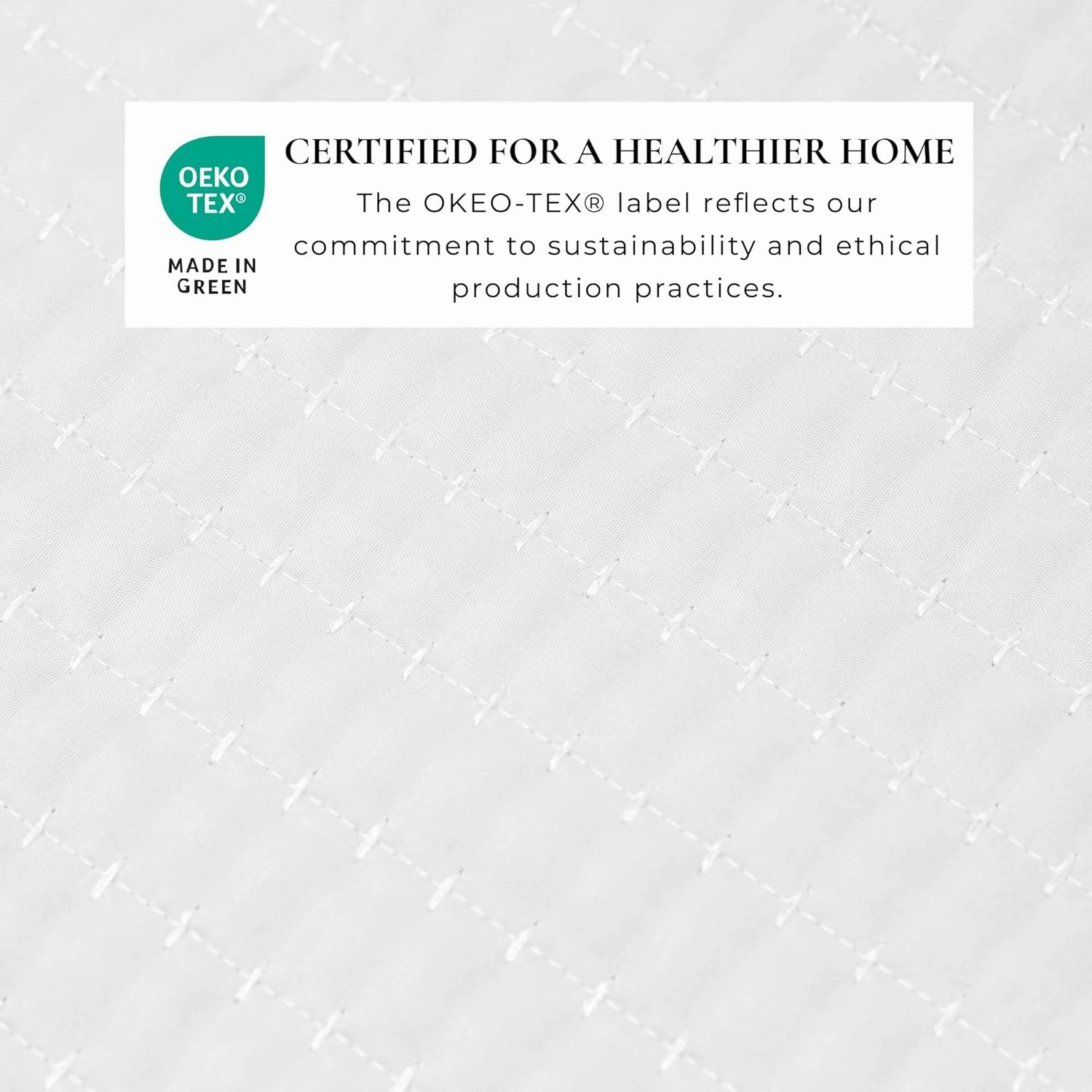 Great Bay Home Full/Queen Quilt Bedding Set, 3-Piece Lightweight Summer Channel Stitch Quilt Set with Shams, Ultra Soft White Bedspreads, Quilted Bedding Coverlets for All Seasons