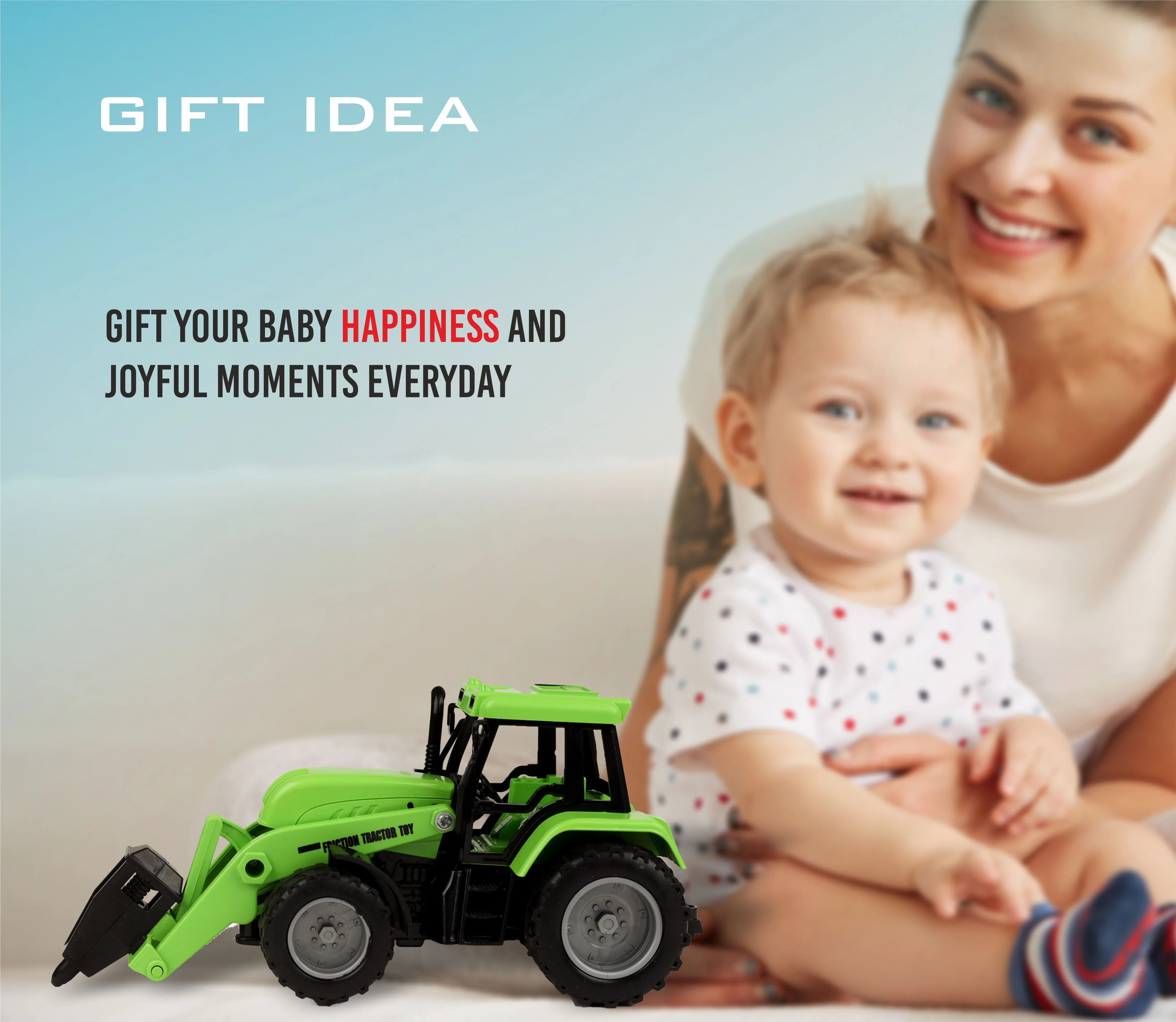 Hammer Drill | Friction-powered Toy | Push & go Toy | Pull-Push Vehicle | Construction Toy for Kids | Toy Truck | Engineering Toy | Pull Along | Easy Play | For Kids age 3  years