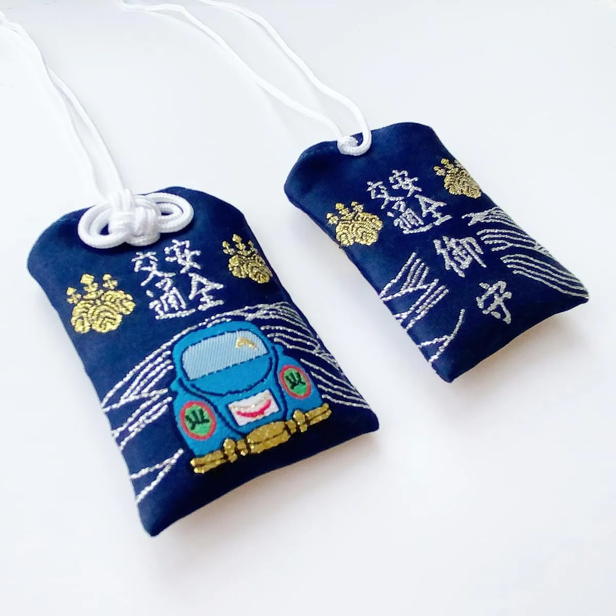 Handmade Traditional Japanese Omamori Blessing Lucky bag for Traffic Safe Hanging Fortune Gifts for Women Men