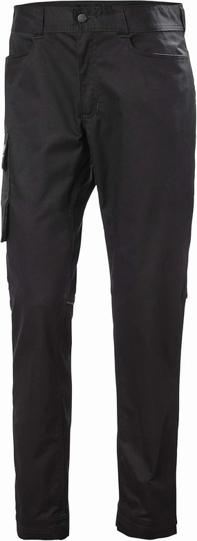 Helly-Hansen Workwear Manchester Service Work Pants for Men with 2-Way Mechanical Stretch and Fastened Closure Thigh Pocket