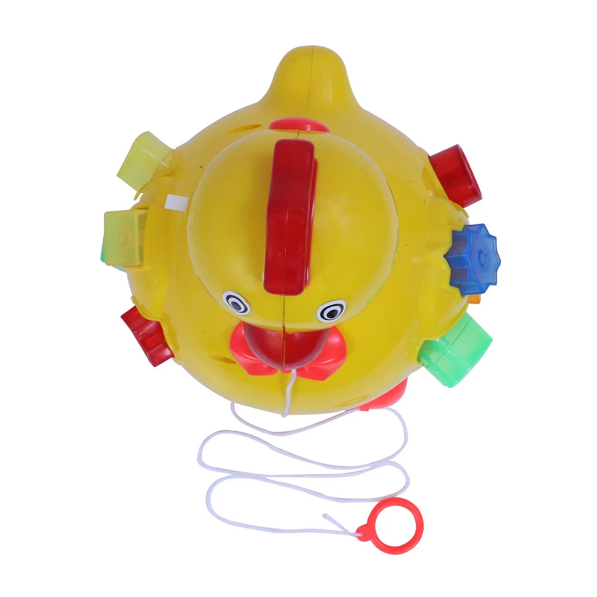 Hen Pull Along | Interactive pull toy | Toy for walking babies Toddler | Movement toy | Early learning Pull toy | Toddler activity toy | For age 12  Months