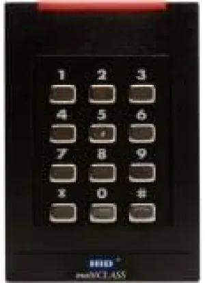HID 921PTNNEK00000 multiCLASS SE RPK40 Multi-Technology Smart Card Reader with Keypad