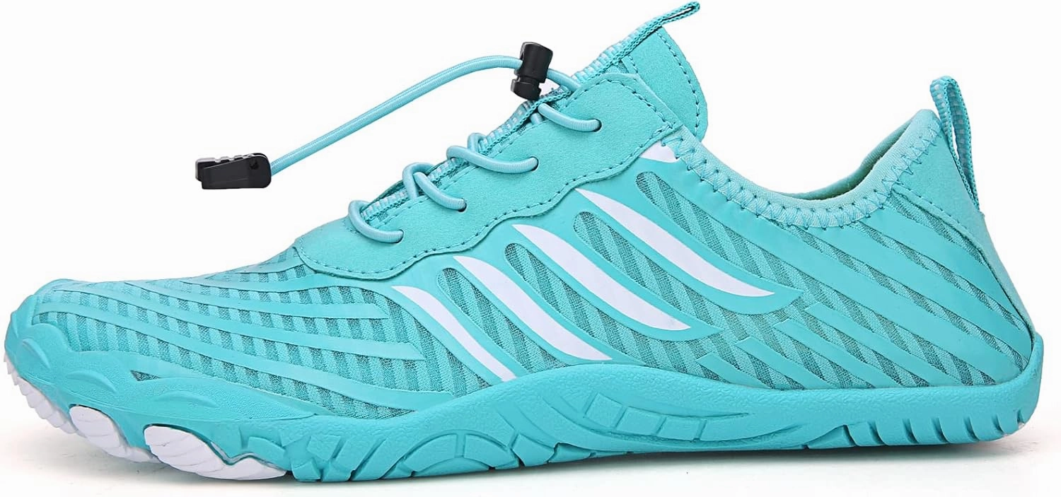 Hike Barefoot Water Shoes for Women Men, Barefoot Shoes with Wide Toe Box, Non-Slip & Quick Dry Breathable Aqua Socks for Beach Sports Pool Swim Surf Hiking Fishing Walking Shoes