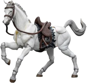HiPlay JoyToy Warhammer 40K Collectible Figure: Dark Source-JiangHu War Horse White 1:18 Scale Action Figures JT7998 (War Horse White)