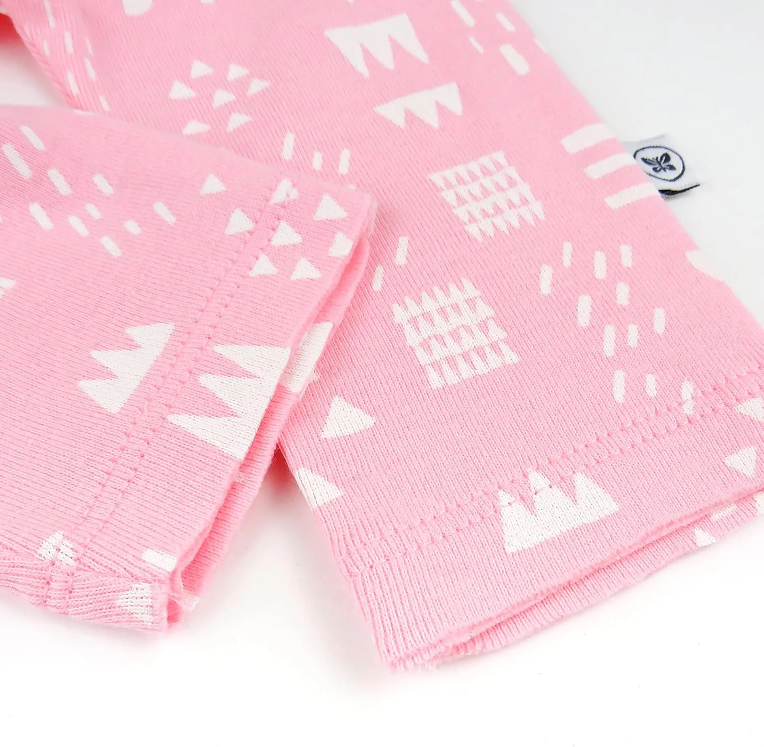 HonestBaby Multipack Harem Pants Roomy Fit Pull on Bottoms 100% Organic Cotton for Infant Baby Boys, Girls, Unisex