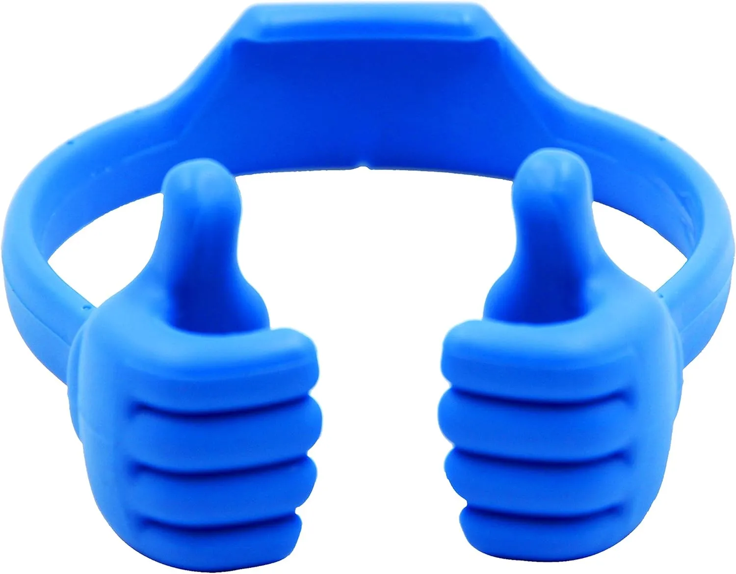 Honsky Universal Flexible Thumb Smartphone Stand Holder - Blue