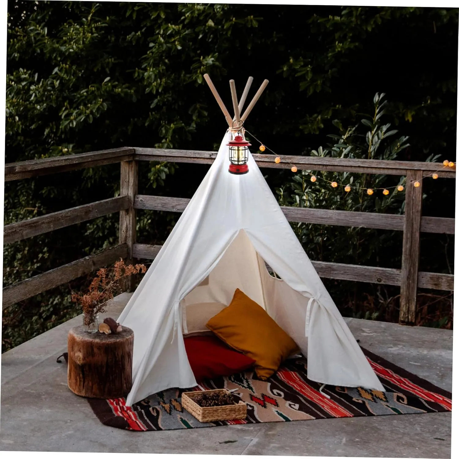 IMIKEYA Vintage Camping Lanterns Retro Lantern Led Red No Battery Handheld Tent Light Emergency Outdoor Lamp