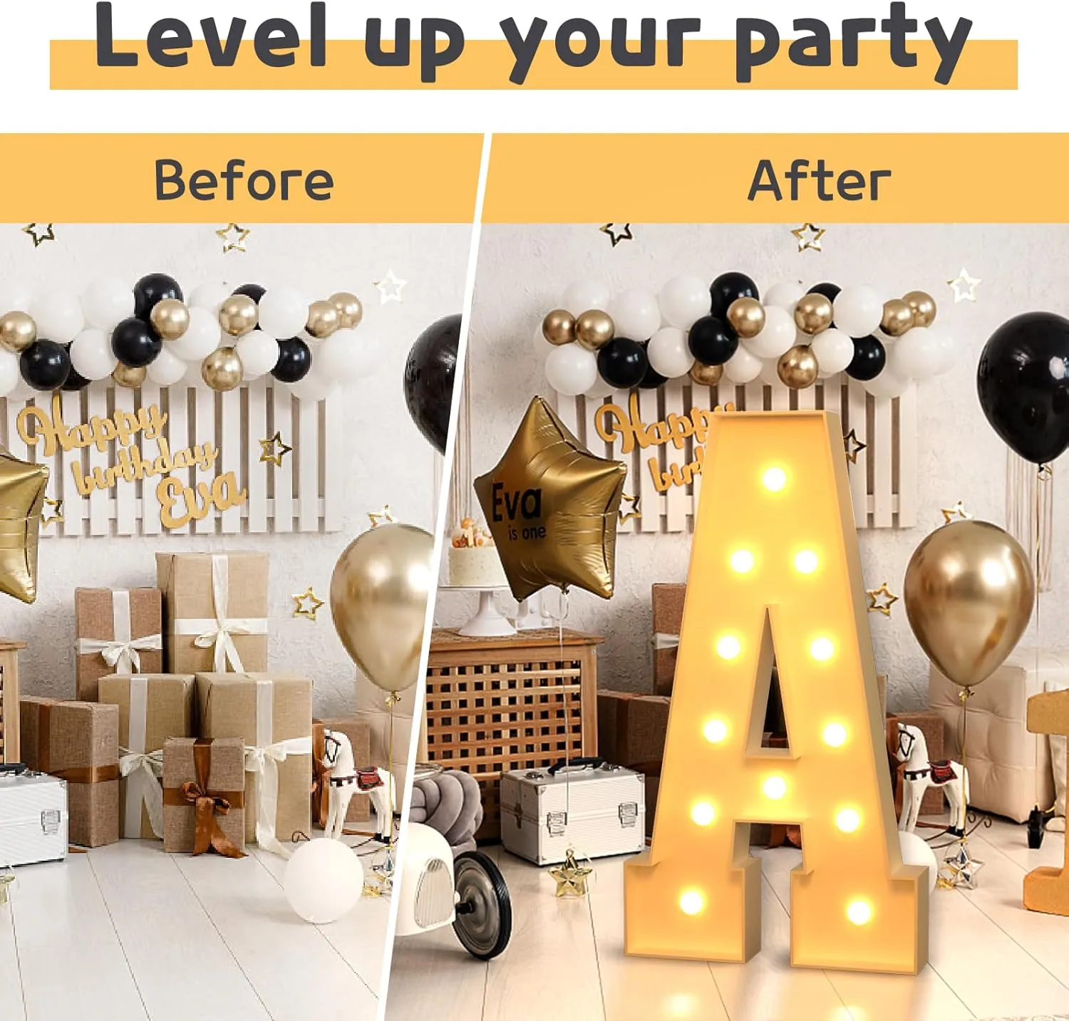 imprsv 4FT Marquee Light Up Letters for Birthday Party Decorations Large Marquee Letters for Wedding Event Bridal Shower Engagement Anniversarty Party Decor,Letter T
