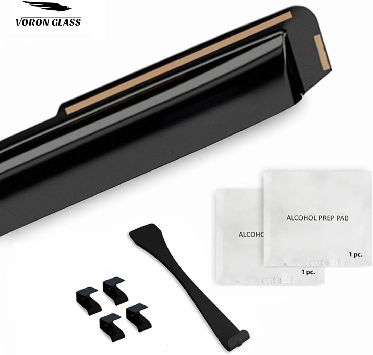 in-Channel Extra Durable Rain Guards for Dodge Durango 2011-2025, Window Deflectors, Vent Window Visors, 4 Pieces - 200486