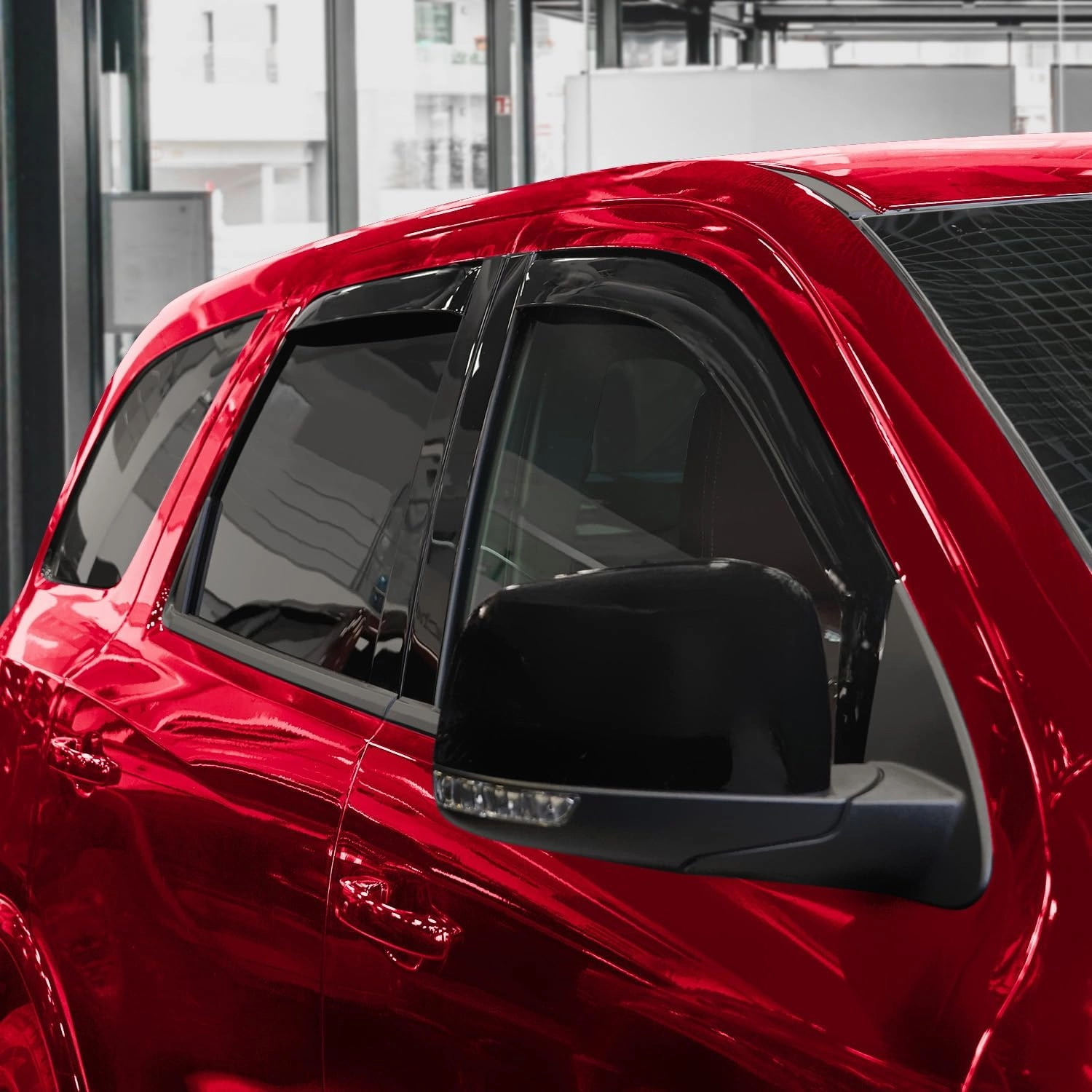 in-Channel Extra Durable Rain Guards for Dodge Durango 2011-2025, Window Deflectors, Vent Window Visors, 4 Pieces - 200486