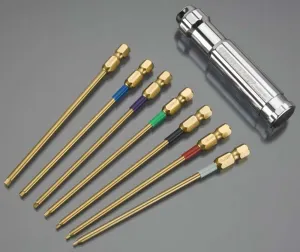 Integy RC QuickPit 7-Piece Hex Wrench Set - Durable Multi-Size Tools