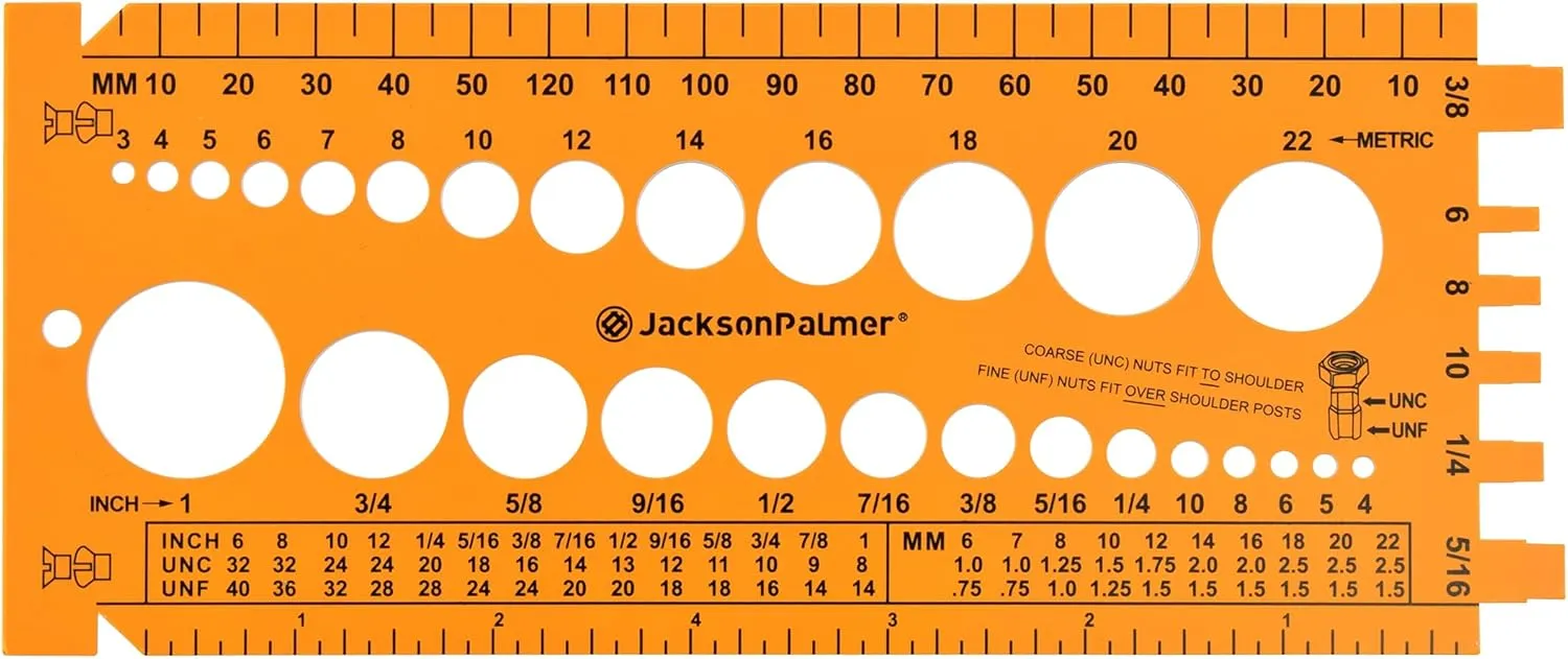 Jackson Palmer 2251 Piece Hardware Assortment Kit with Screws, Nuts, Bolts & Washers (3 Trays)…
