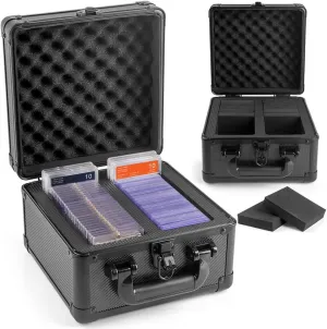 JoyHood Graded Card Storage Box, Top Loaders Storage Boxes, PSA Card Slab Holder Storage Case for Trading Cards & Sports Cards