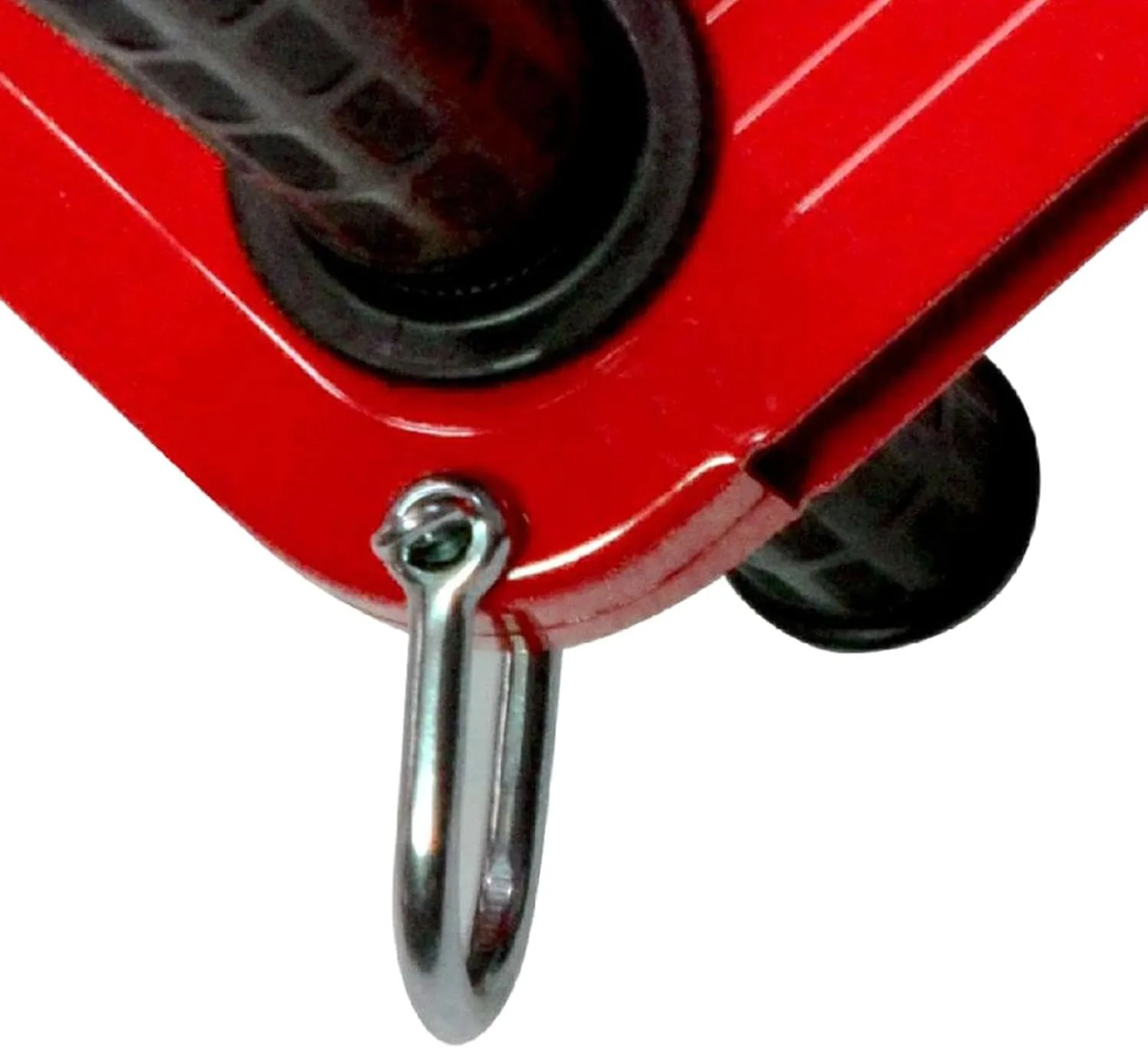 Kids Zip Line Zip Wire Rope Handle Quick Setup Antislip Hardware Equipment Outdoor Pulley for Outdoor Enthusiasts Backyard Camping, Red