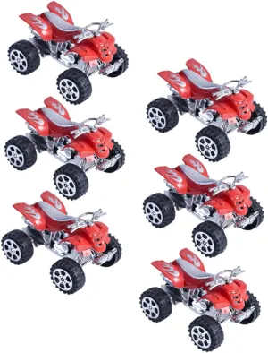 Kisangel 2sets 6pcs Inertia Vehicle Miniature Pushcart Models Random Color Stimulates Imagination Curiosity Safe and Battery Play Random Color 6pcs*2
