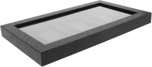 Kisangel Elegant Trading Card Display Frame Wall-Mounted Showcase for Collectibles