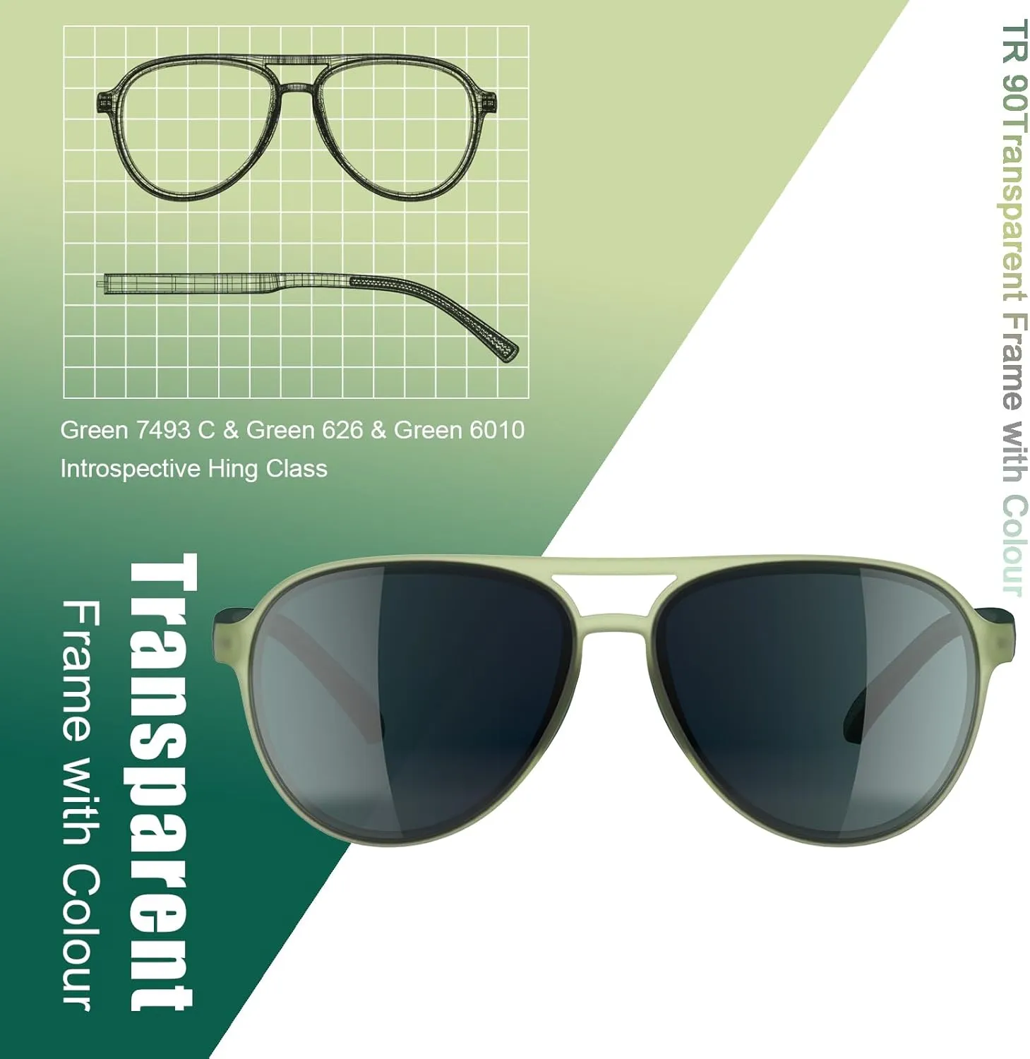 Lasiyanor Lightweight TAC Polarized Tinted Classic Vintage Retro 70s Sunglasses, TR-90 Frame for Women Men, UV 400 Protection