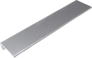Laurey 96401-9 Inch Overall Edge Pull for Cabinet Doors and Drawer Fronts - Anodized Aluminum - Pack of 10