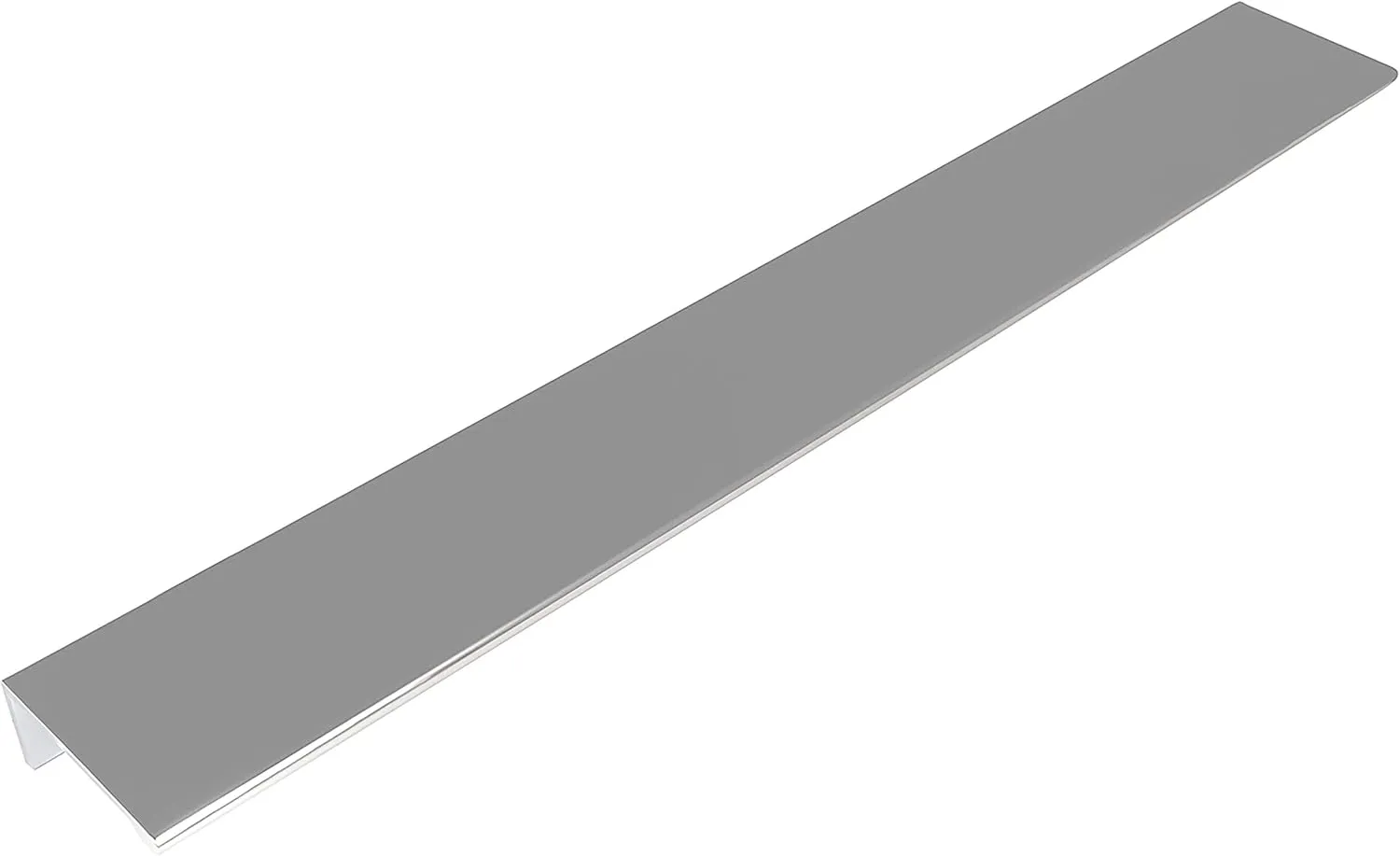 Laurey 96526-12 Inch Overall Edge Pull for Cabinet Doors and Drawer Fronts - Polished Chrome