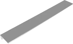 Laurey 96526-12 Inch Overall Edge Pull for Cabinet Doors and Drawer Fronts - Polished Chrome