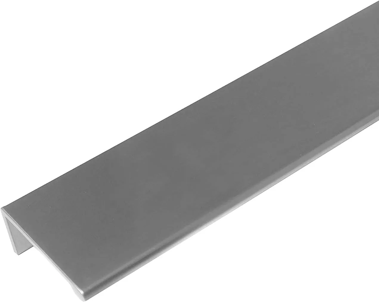 Laurey 96528-12 Inch Overall Edge Pull for Cabinet Doors and Drawer Fronts - Satin Nickel