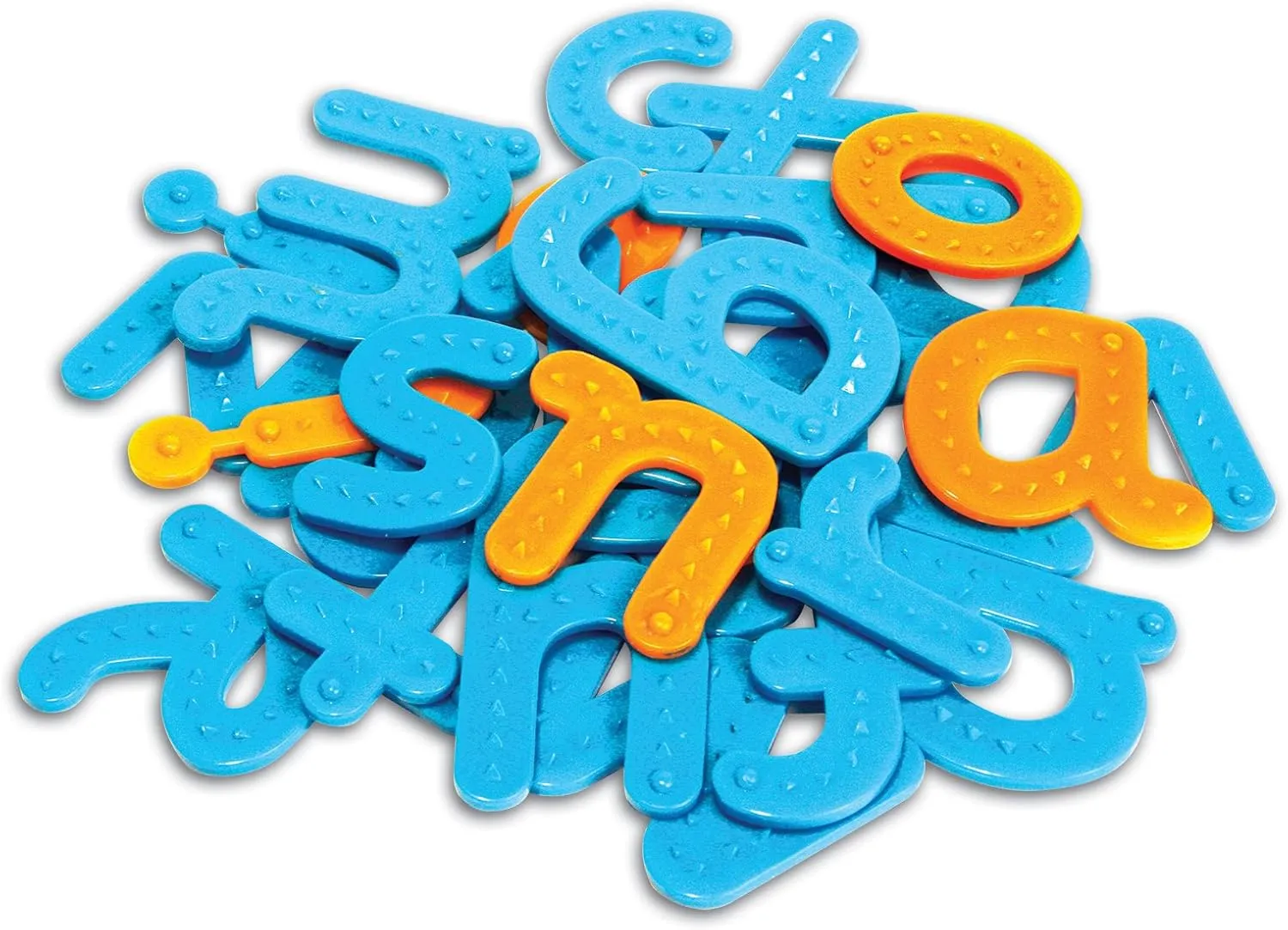 Learning Resources Tactile Letters - Set of 26, Speech Therapy Toy, Kids Alphabet, Classroom and Home Learning, Self Checking Letters, Messy Play Learning