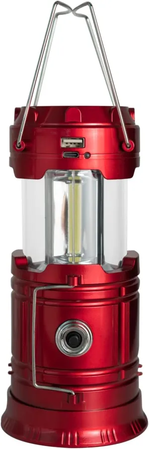 LED Camping lamp, Portable, Available in Storm, Power Outage, Camping, Travel, Fishing, with Solar USB, Battery