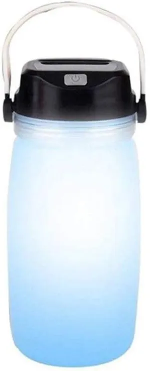 LED Camping Lantern Flashlight, IPX4 Water Resistant, Battery Powered LED Lantern - Use for Hurricane, Emergency Light, Camping