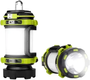 LED Camping Lantern, Waterproof Tent Light, Perfect Lantern Flashlight for Hurricane, Emergency, Survival Kits, Hiking, Fishing, Home and More