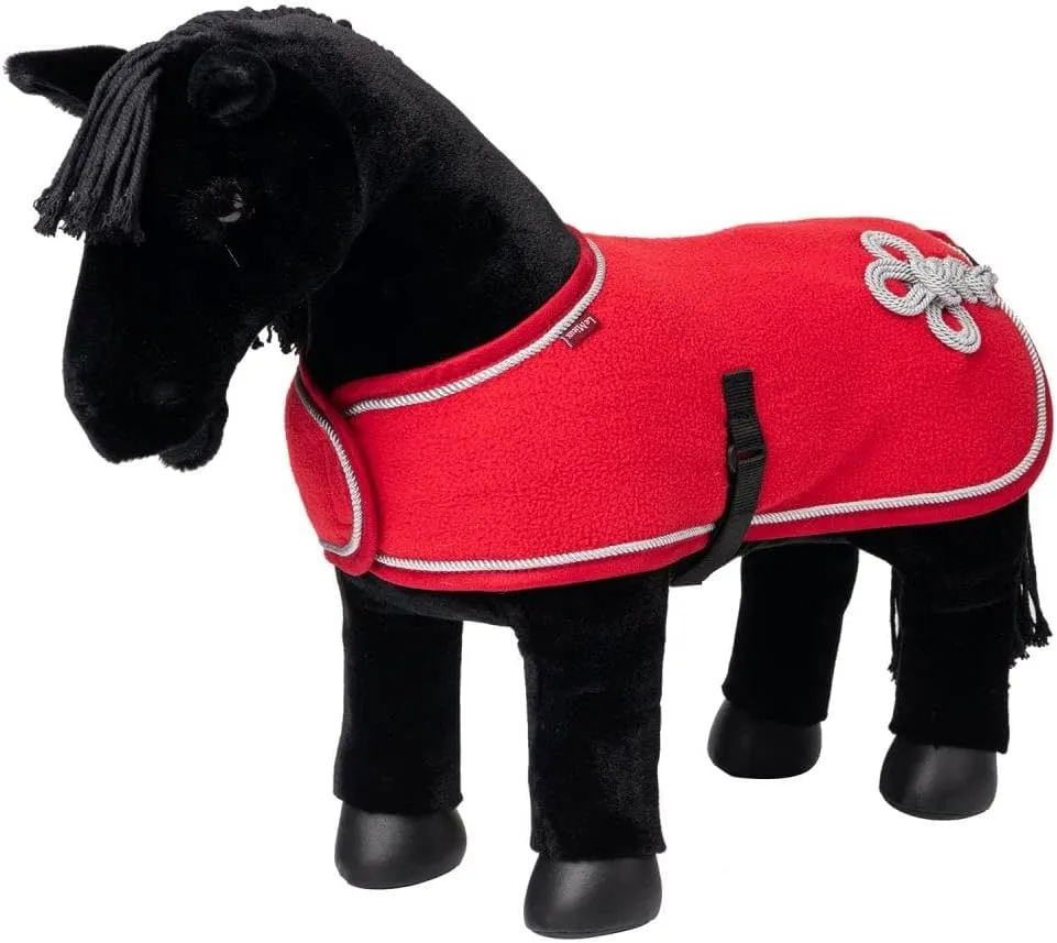 LeMieux Toy Pony Show Blanket - Quality Fleece Rug - Eduational Toy - Suitable for Ages 3  Blossom