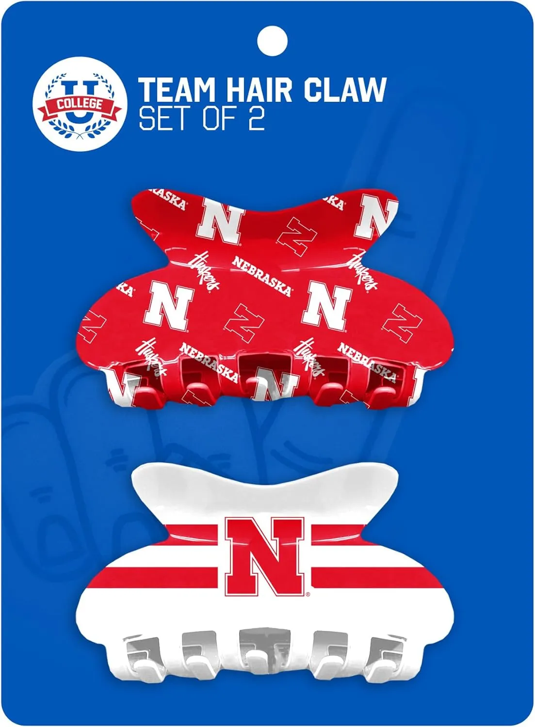 Littlearth Women's NCAA Team Hair Claw Set