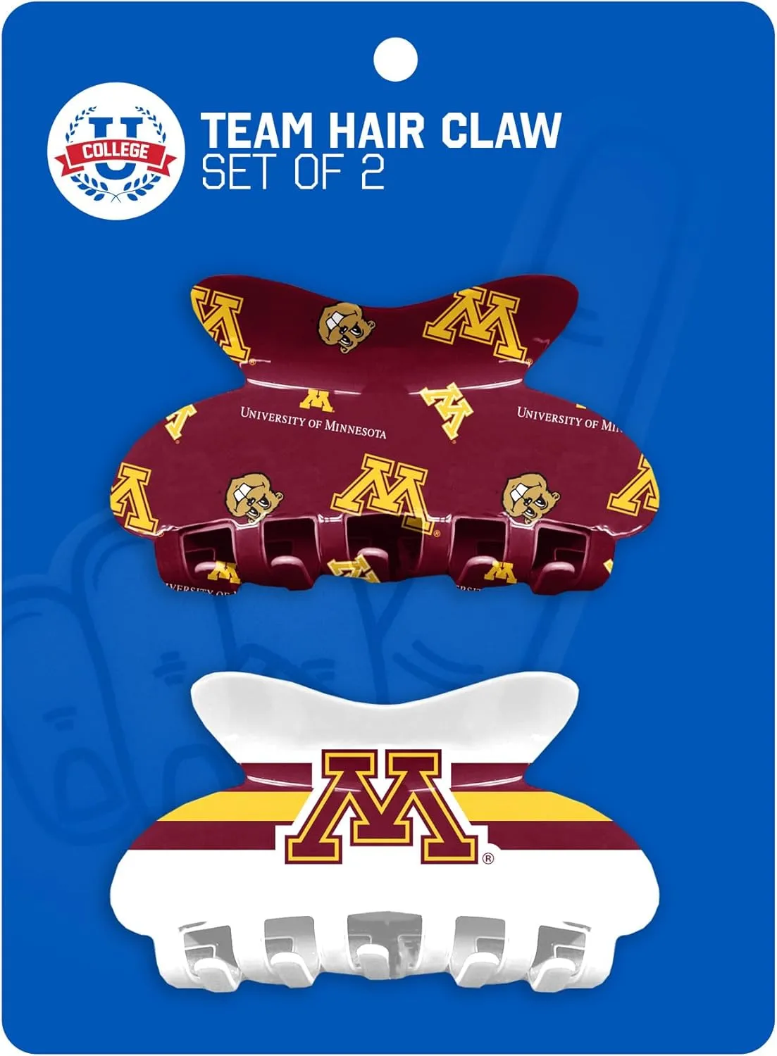 Littlearth Women's NCAA Team Hair Claw Set