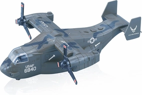 Lollipop United States Air Force Military Helicopter, V-22 Osprey Airplane, 1:72 Scale Aircraft Carrier Model, Battle/Rescue Helicopter Toy w/Sounds, 3 