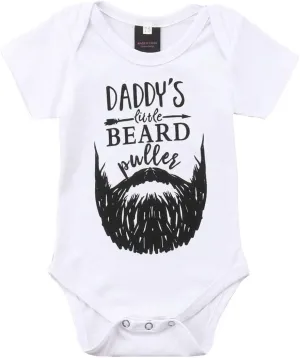 MAINESAKA Newborn Baby GOT My Mind ON My Mommy Paws Funny Bodysuits Rompers Outfits Grey 0-18M