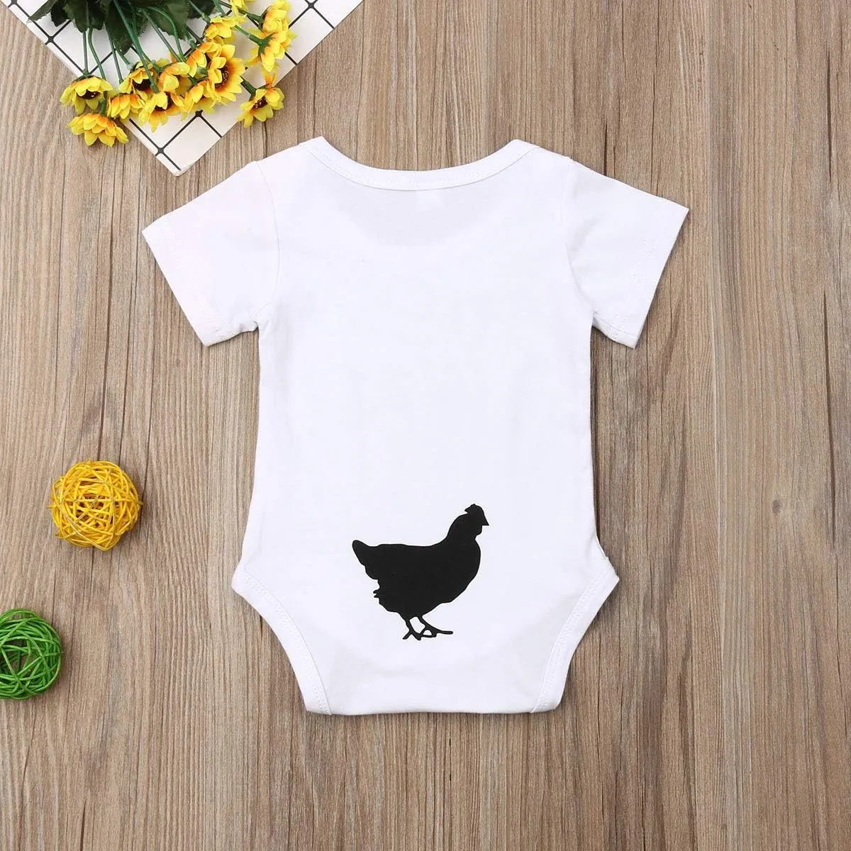 MAINESAKA Newborn Baby GOT My Mind ON My Mommy Paws Funny Bodysuits Rompers Outfits Grey 0-18M