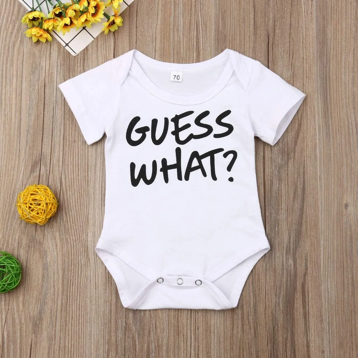MAINESAKA Newborn Baby GOT My Mind ON My Mommy Paws Funny Bodysuits Rompers Outfits Grey 0-18M