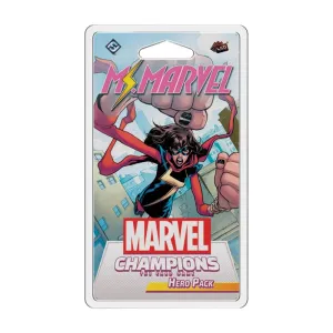 Marvel Champions The Card Game Ms. Marvel HERO PACK - Superhero Strategy Game, Cooperative Game for Kids and Adults, Ages 14 , 1-4 Players, 45-90 Minute Playtime, Made by Fantasy Flight Games
