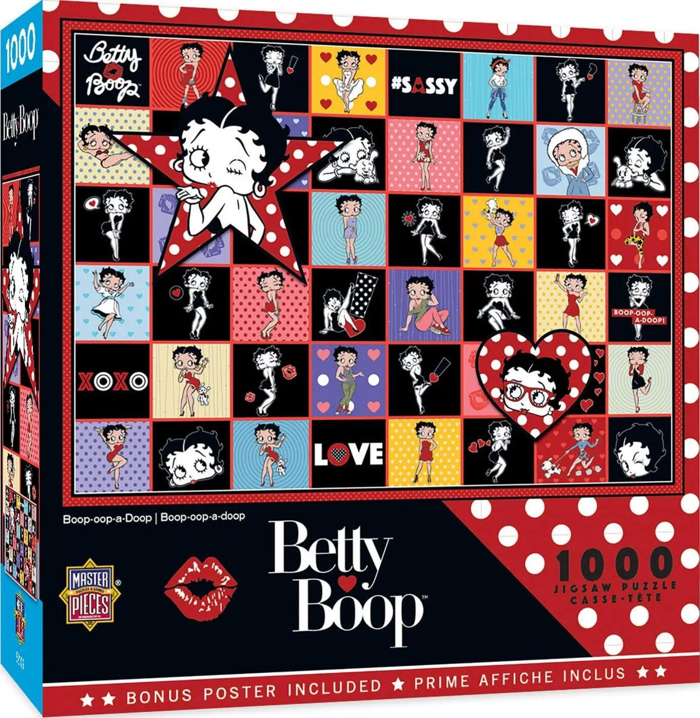MasterPieces 1000 Piece Jigsaw Puzzle for Adults, Family, Or Youth - Boop-OOP-A-Doop - 19.25"x26.75"