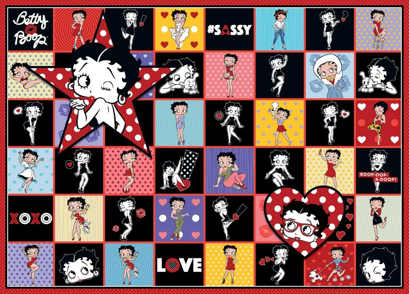 MasterPieces 1000 Piece Jigsaw Puzzle for Adults, Family, Or Youth - Boop-OOP-A-Doop - 19.25"x26.75"