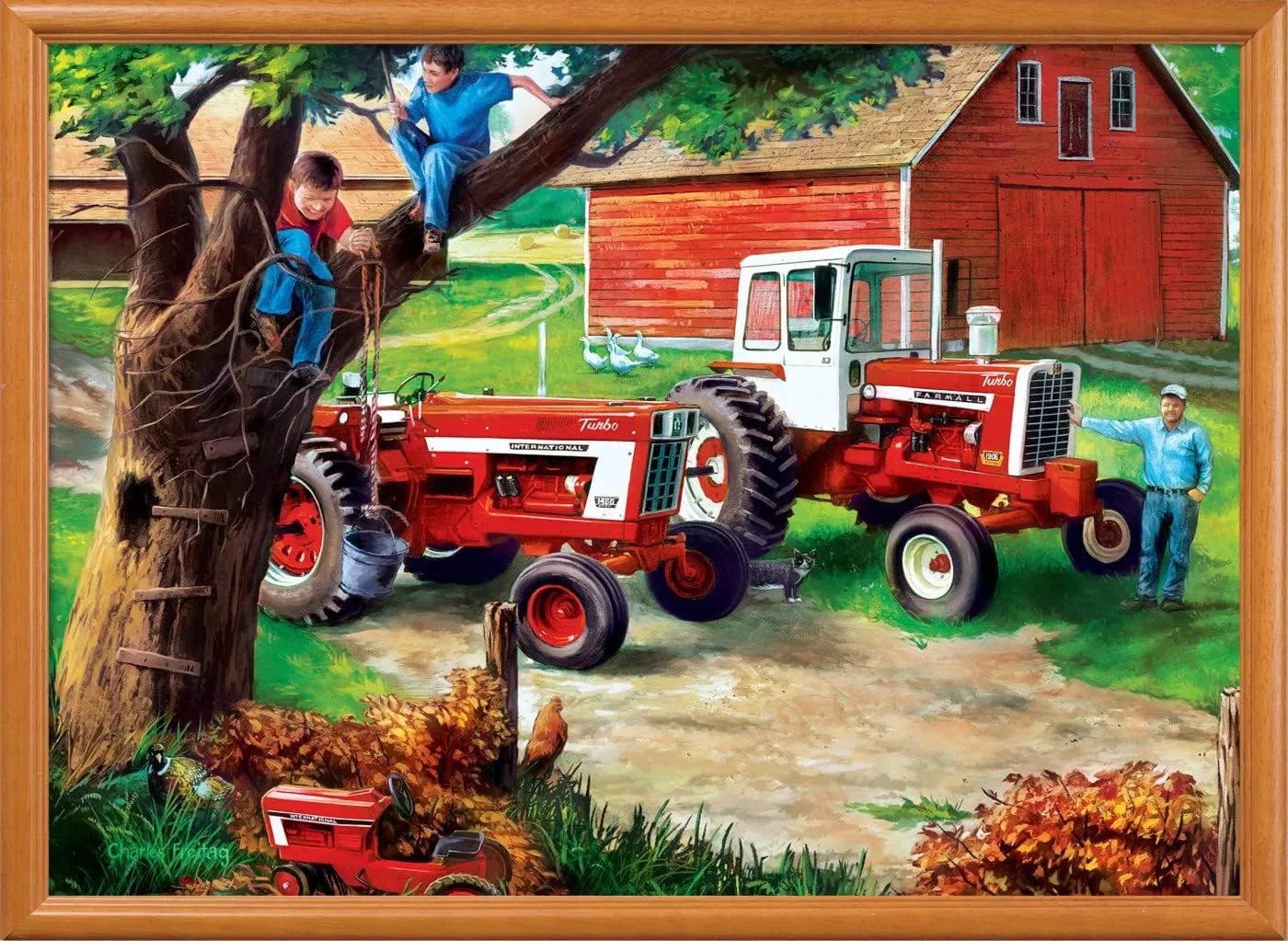 MasterPieces 1000 Piece Jigsaw Puzzle for Adults, Family, Or Youth - Boys and Their Toys - 19.25"x26.75"
