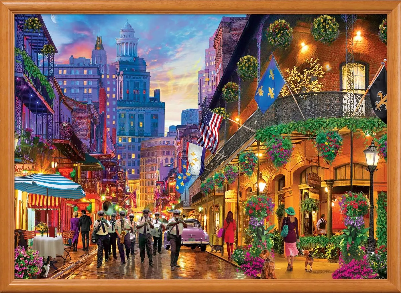 MasterPieces 1000 Piece Jigsaw Puzzle for Adults, Family, Or Youth - New Orleans Style - 19.25"x26.75"