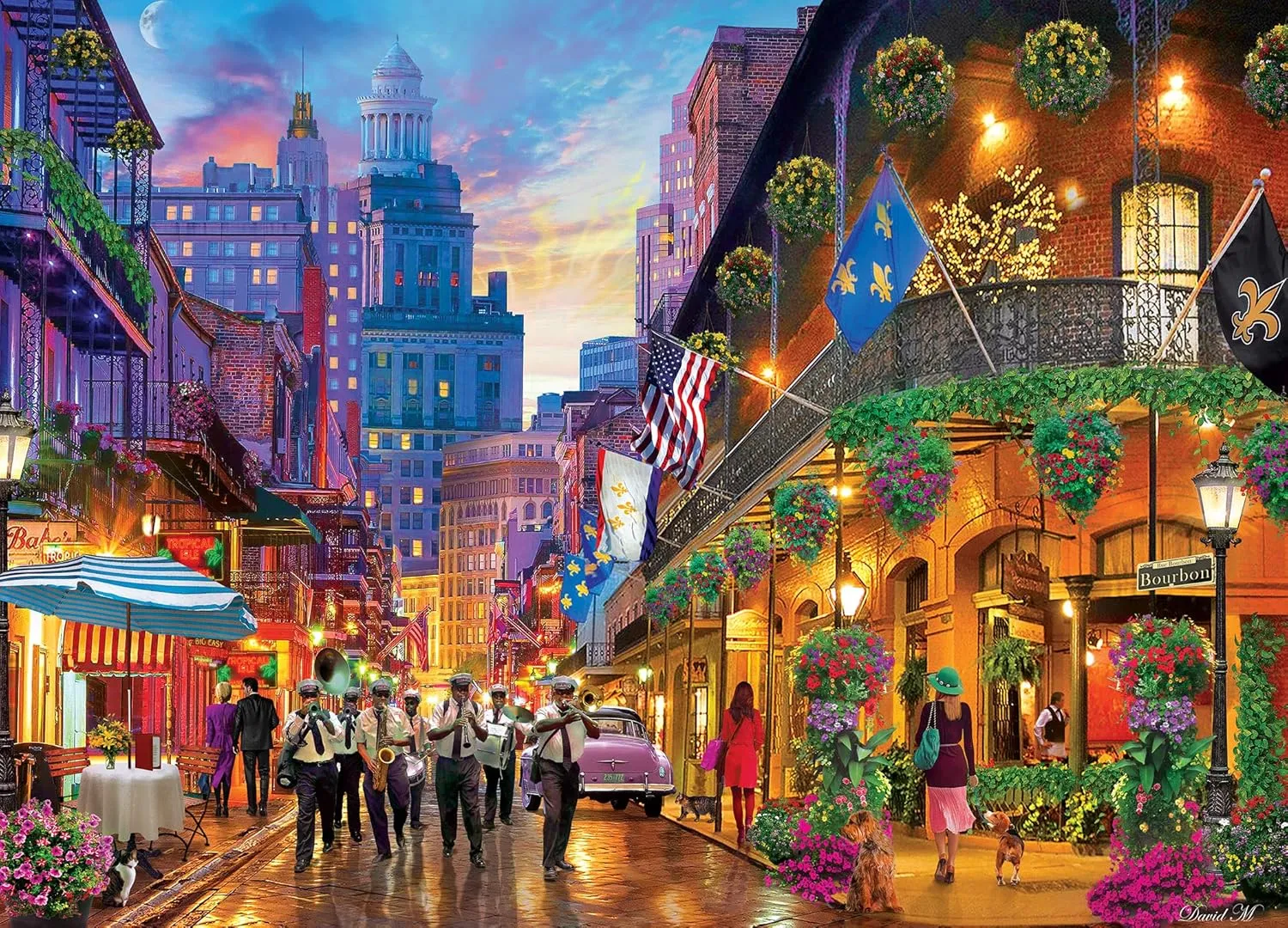 MasterPieces 1000 Piece Jigsaw Puzzle for Adults, Family, Or Youth - New Orleans Style - 19.25"x26.75"