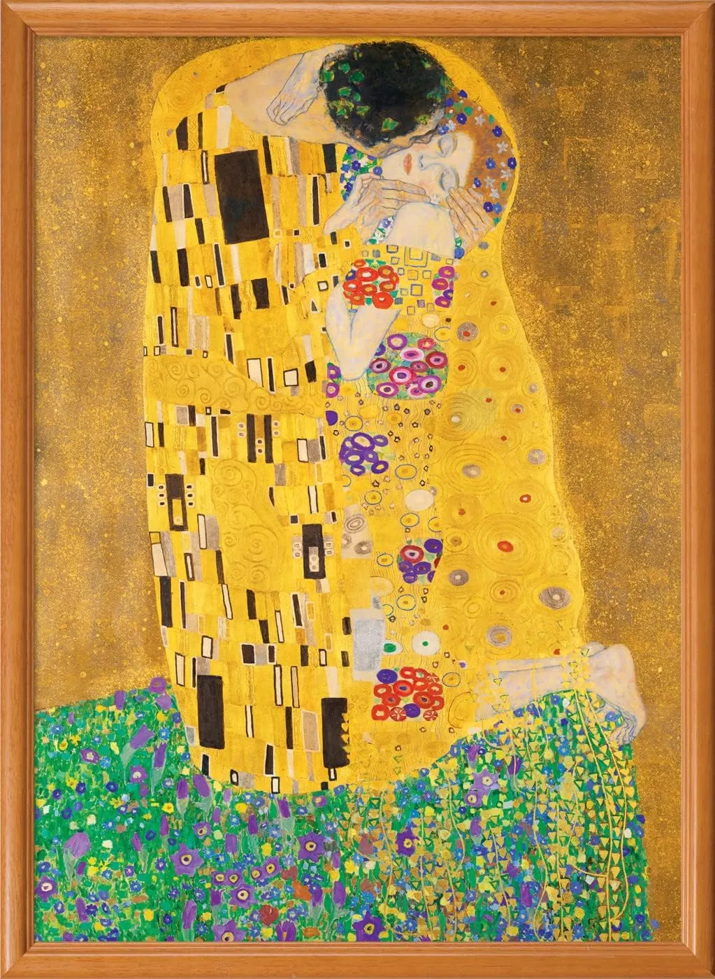 Masterpieces 1000 Piece Jigsaw Puzzle for Adults, Family, Or Youth - The Kiss - 19.25" x26.75